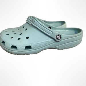 Crocs clogs. Robin egg blue. Men’s size 9‎ women’s size 11